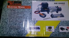 12V Seilwinde mit über 5.4t Zugkraft