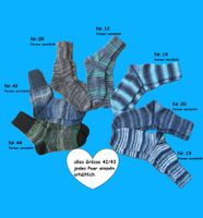 Alle Socken 42/43 jedes Paar ist einzeln erhältlich