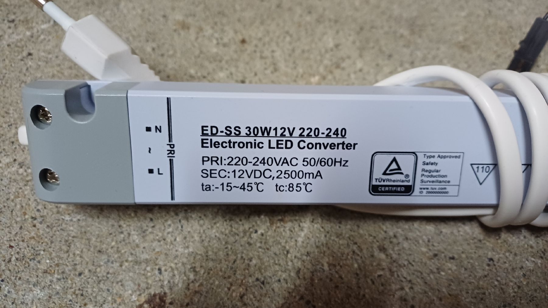 Componenti elettronici: LED-Trafo – Nuovo (secondo la descrizione) da Breitenbach venduto da ._Luca_. 1