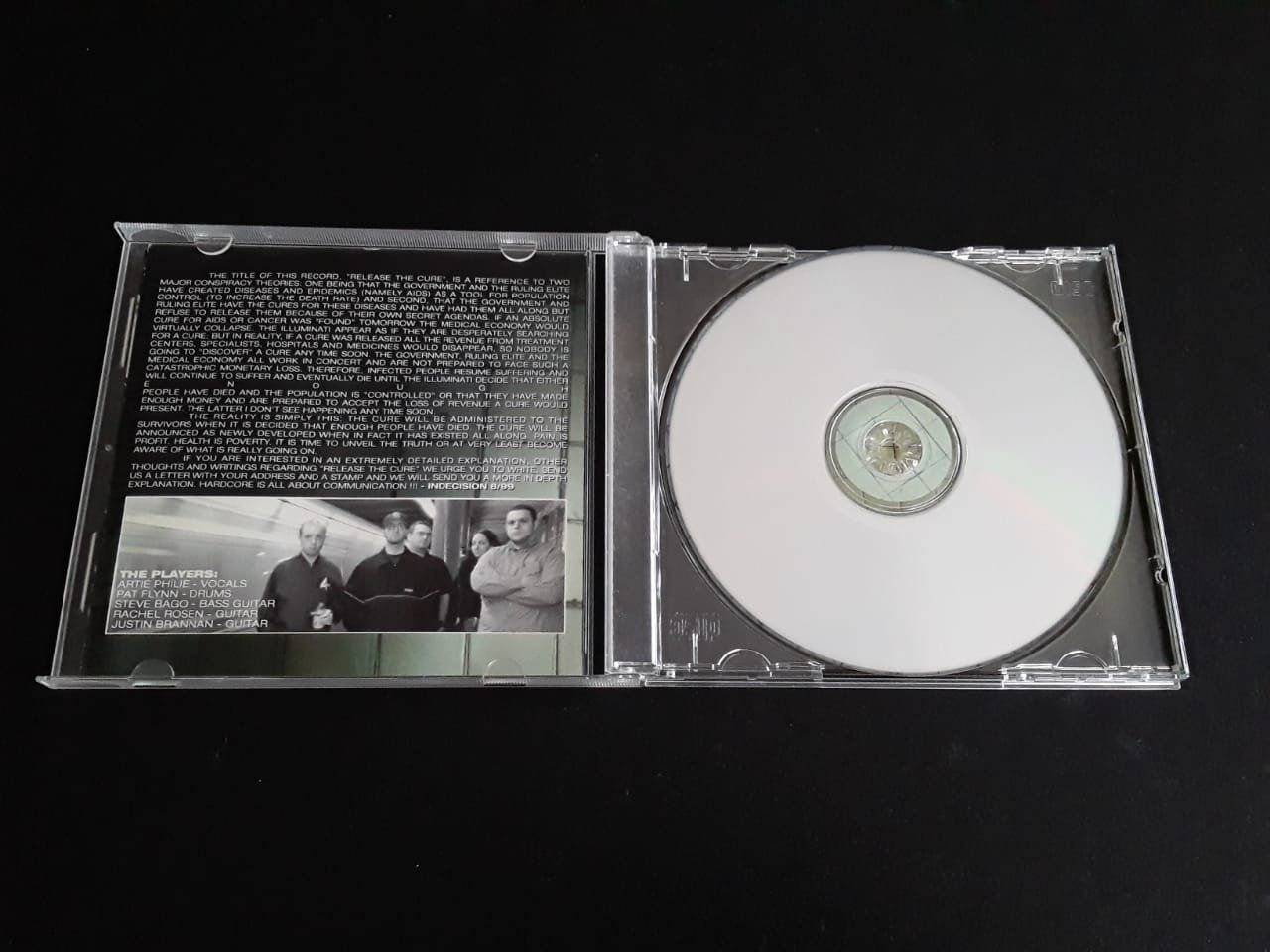 CD: Indecision - Release The Cure – Usato da Lenzburg venduto da Sepulmander 2