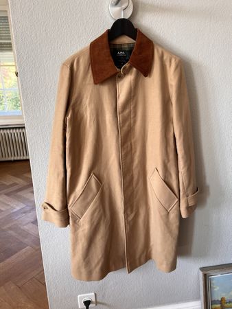 Mantel Trenchcoat A.P.C., Gr. 36, beige