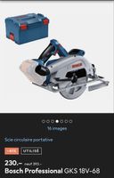 Scie circulaire Bosch GKS 18V-68