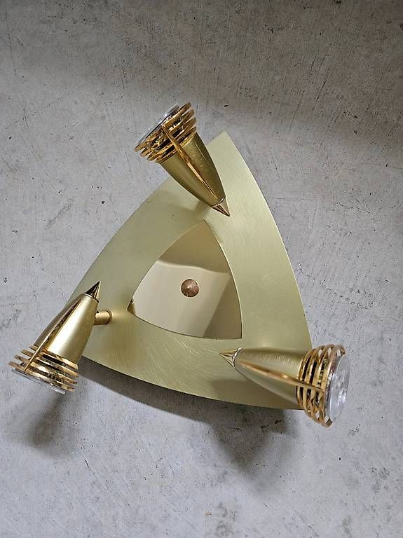 Lampade: 2 gleiche Edle Deckenleuchte/ Gold-Optik-Modernes Design – Usato da Winterthur venduto da aerdna07