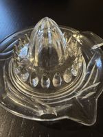 Glas-Zitruspresse / Saftpresse