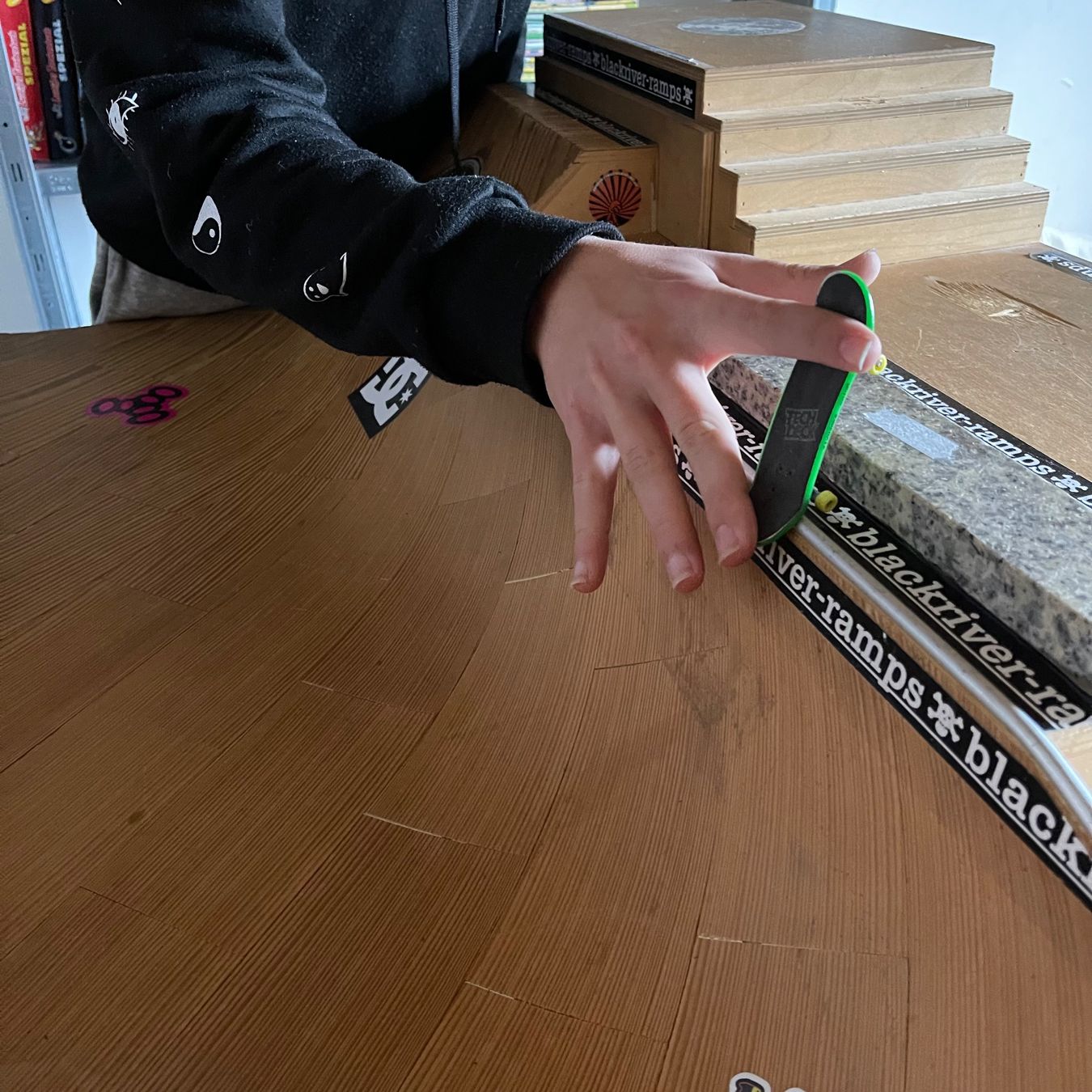 Skateboards: Blackriver Ramps Fingerboard Park Unikat – Gebraucht aus Herisau von OptischeFabrik 2