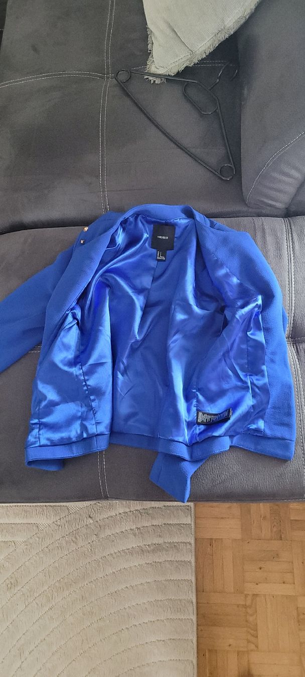Vestes: Blazer bleu FOREVER 21 taille 36 – Neuf (Voir description) à Vevey par x_y_f 4