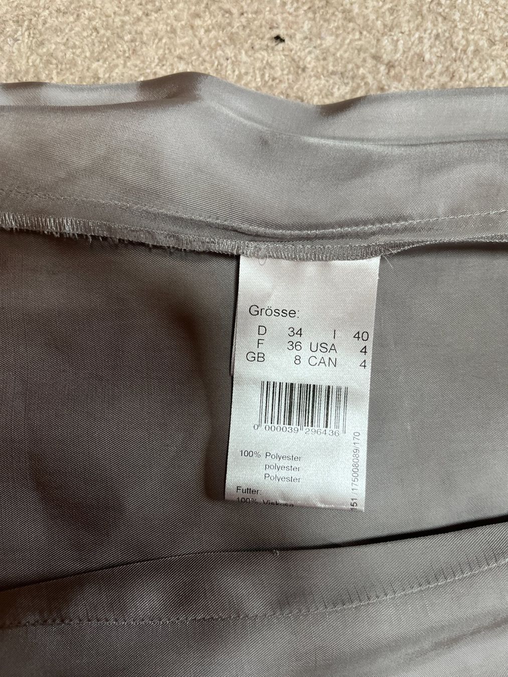 Vestiti: ST. EMILE, Kleid/Cocktailkleid mit Spitzen – Usato da Bern venduto da cubus01 7