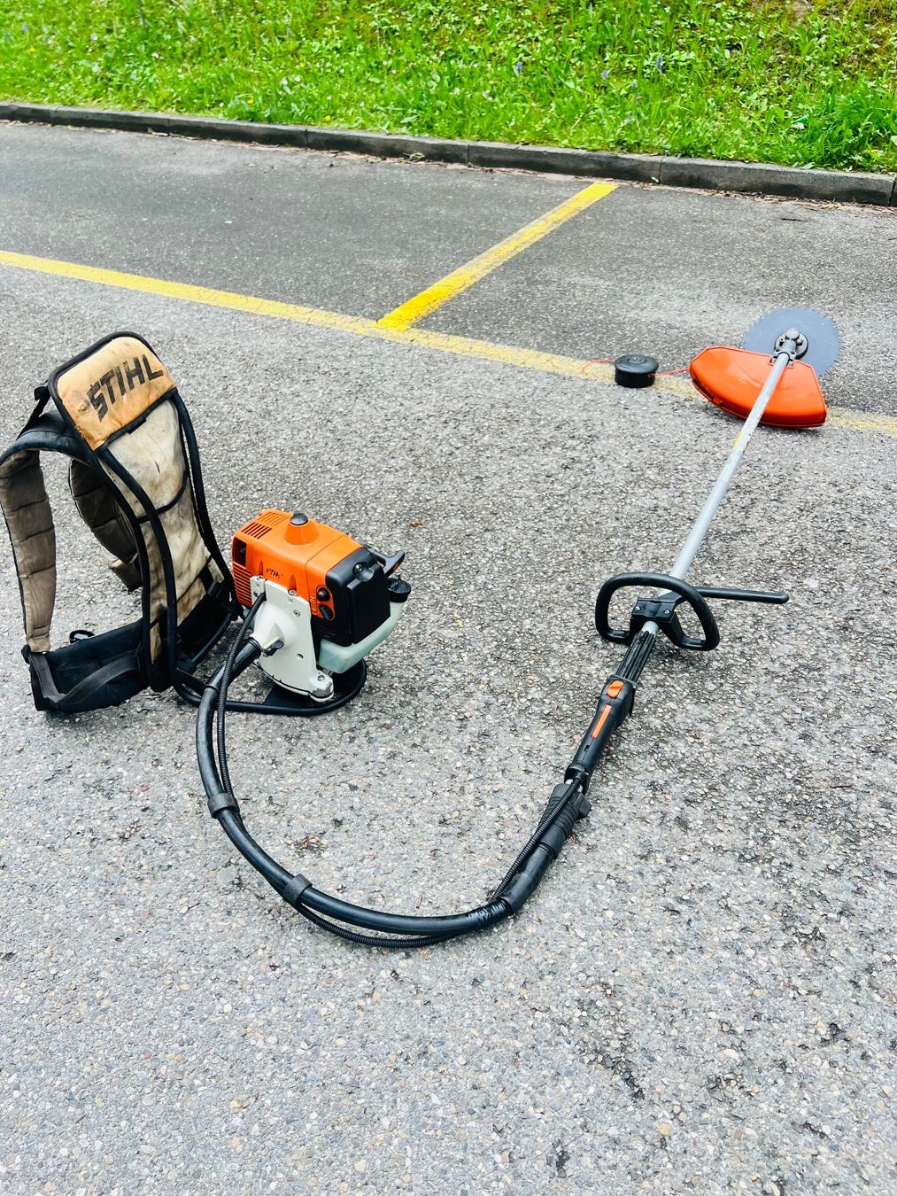 Stihl Alle Werkzeuge: Rasentrimmer Stihl FR 450 – Gebraucht aus Urdorf von Faz_19 5