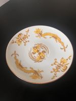 Selten Meissen Sammelteller mit Goldenem Drachen