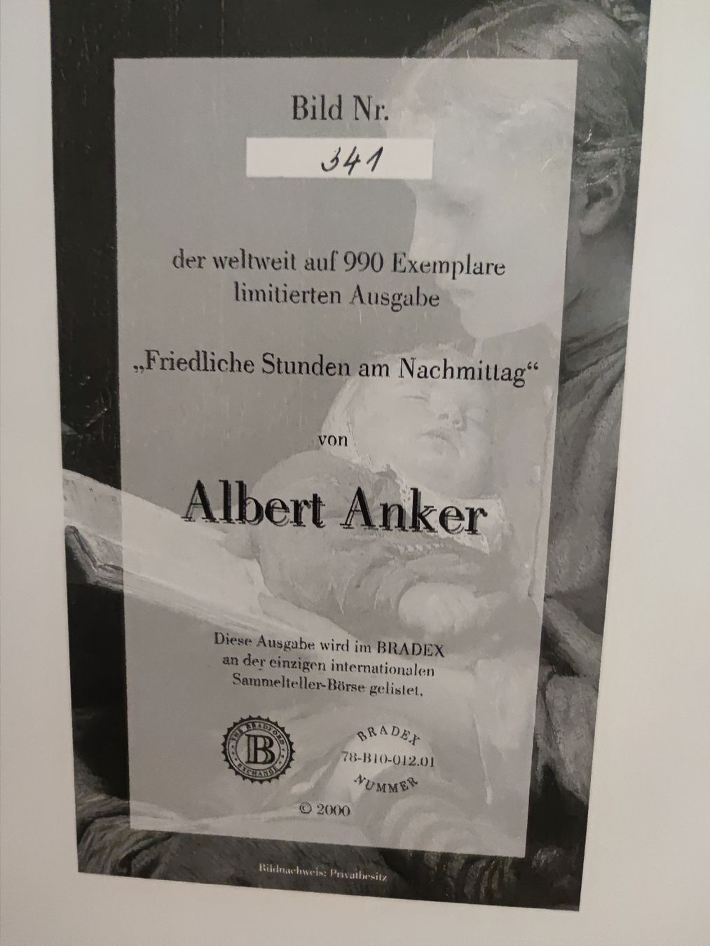 Dipinti: Albert Anker Limitiertene Kopie – Usato da Meggen venduto da Malecifent 1