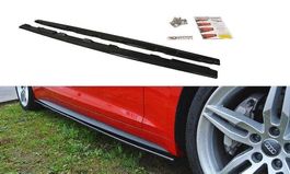 Bas de caisse Audi A5 / S5 F5 2016+ Noir brillant