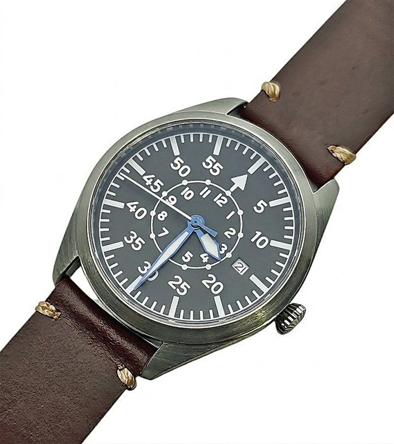 Uhren: Armbanduhr "Militär-Beobachter Stil" – Gebraucht aus Zug von urzeit 6