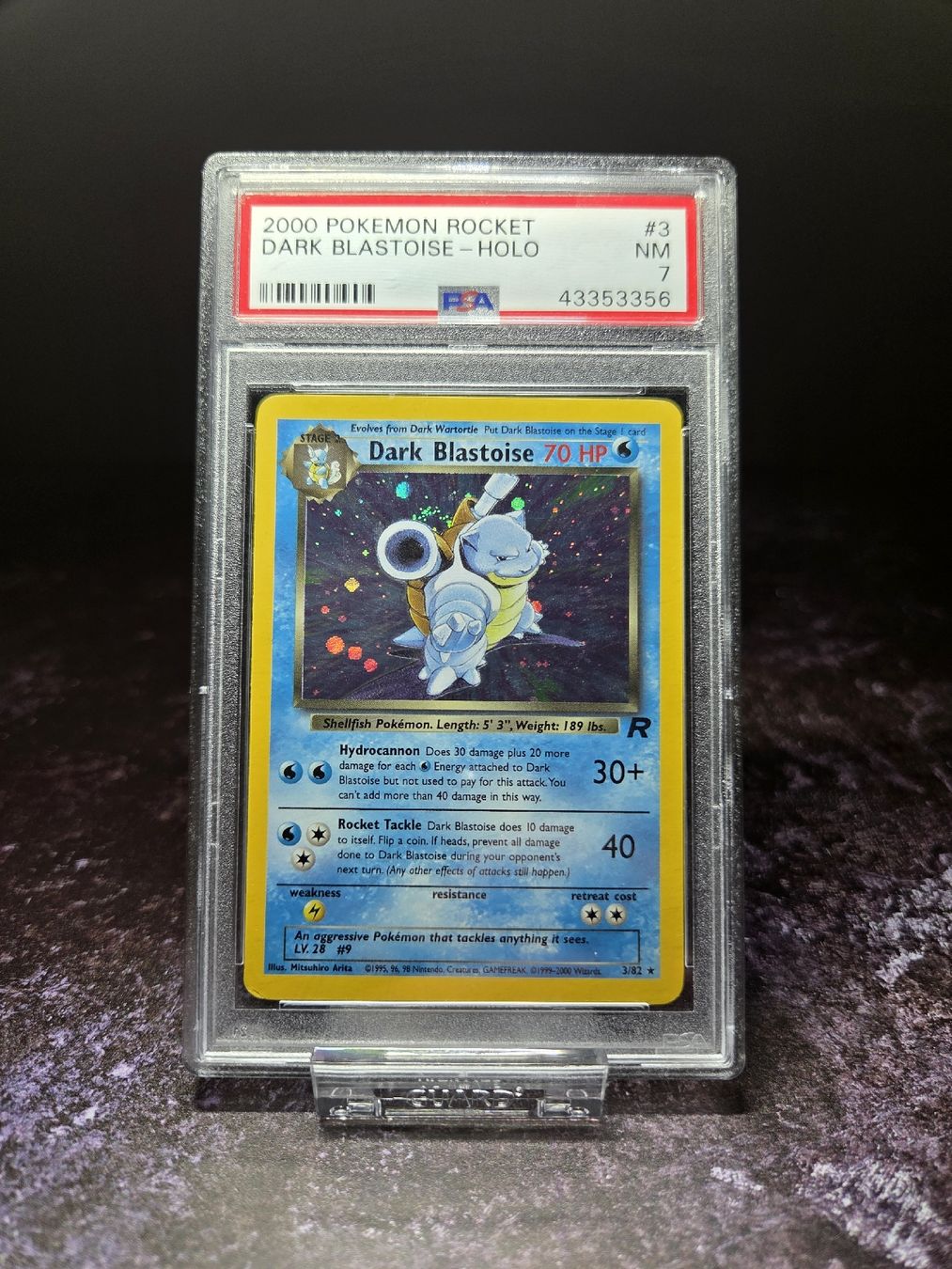 Pokémon Carte collezionabili: 2000 POKEMON ROCKET 3 DARK BLASTOISE-HOLO PSA 7 – Usato da Lauerz venduto da gp9_zt9k 8