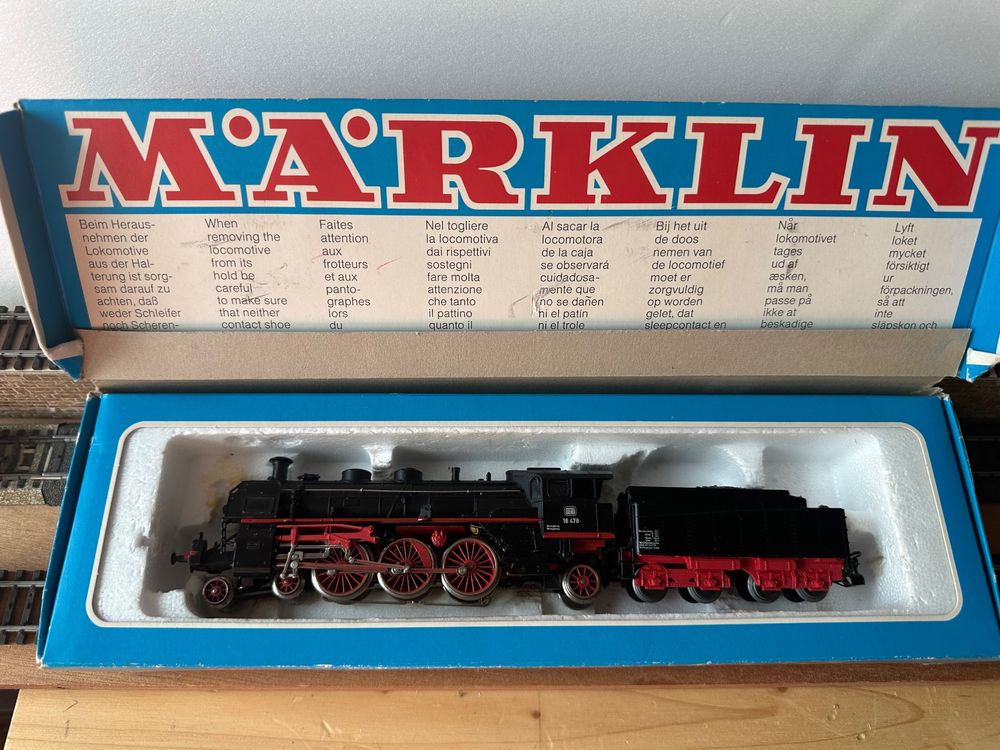 Märklin Trains électriques: Locomotive vapeur HO – D'occasion à Onex par paclemarin 4
