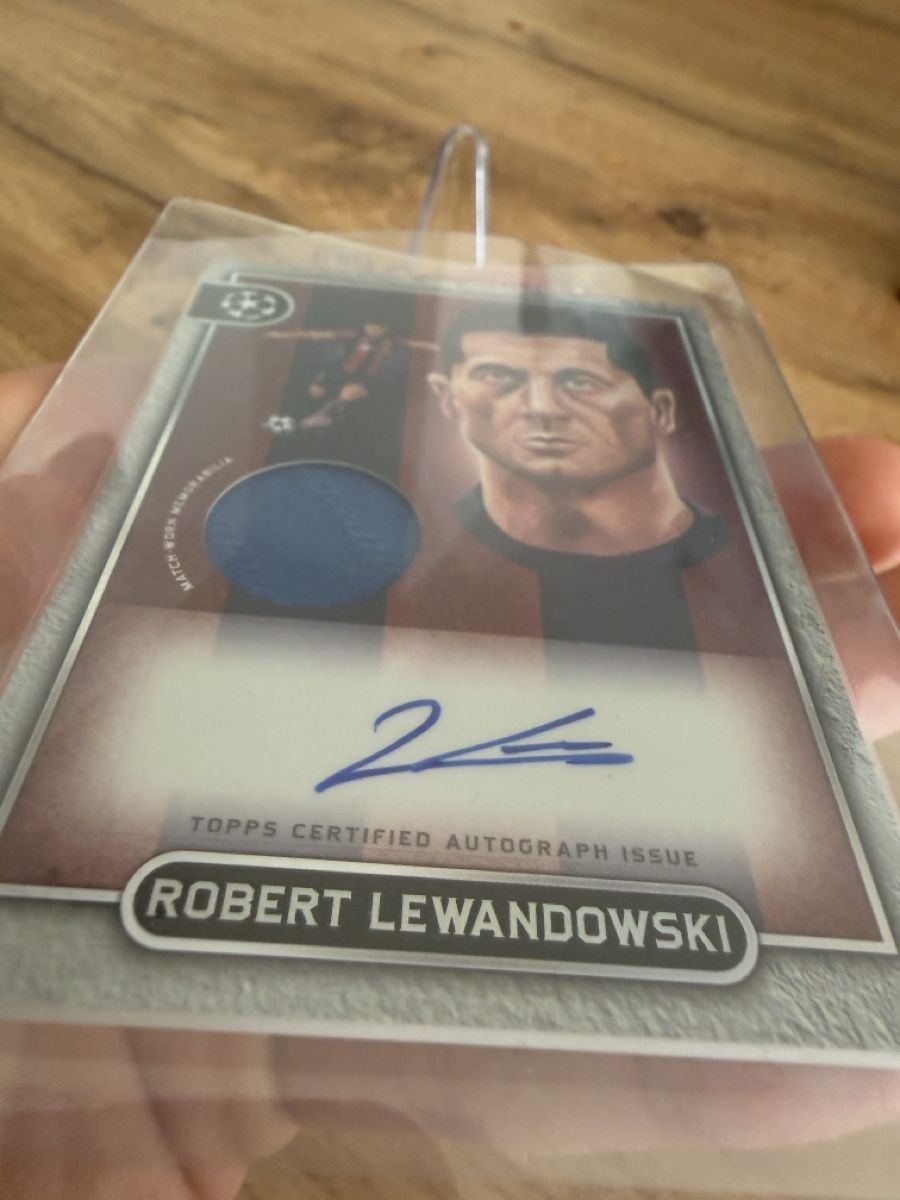 Topps Carte collezionabili: Topps Museum Collection UEFA Robert Lewandowski Auto 11/50 – Nuovo (secondo la descrizione) da Obernau venduto da Mami4ever75 2