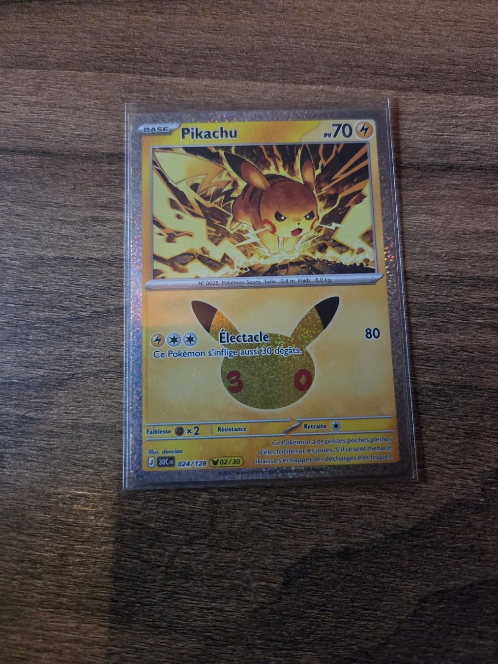 Pokémon Carte collezionabili: Pokémon  30 C Pikachu 02/30 – Nuovo (secondo la descrizione) da Rossinière venduto da seb_68fd