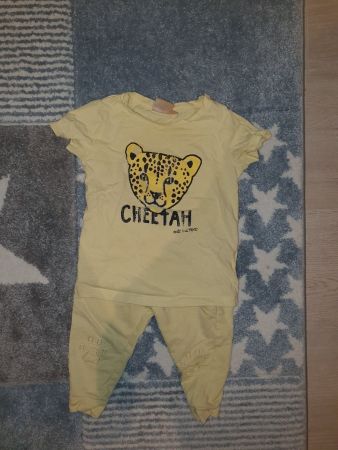 Baby Set T-Shirt und Hose Leopard Manor