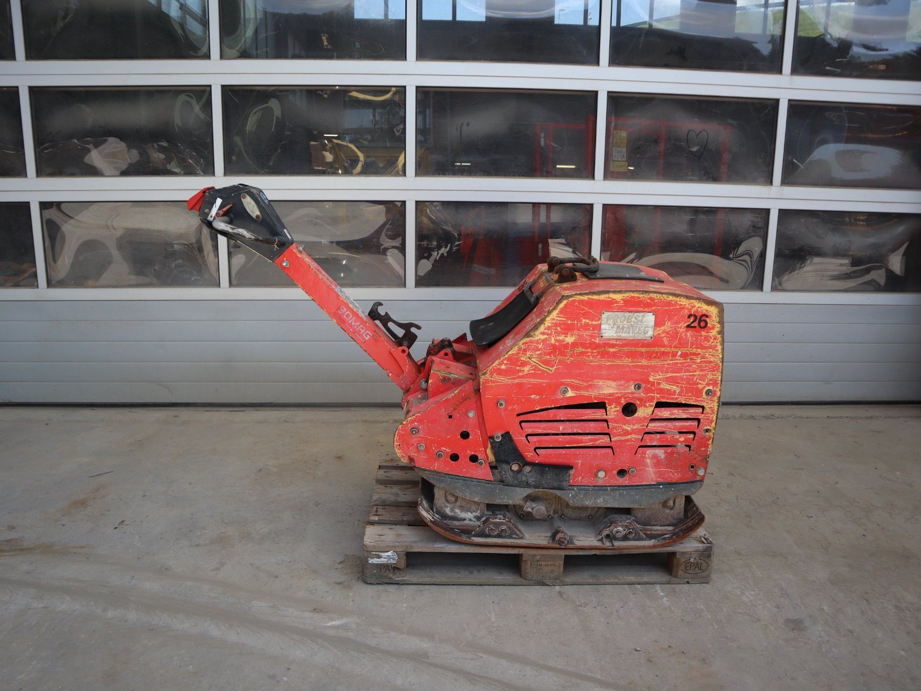 Bomag Tutte le macchine: Bomag BPR 100/80D Vibroplatte – Usato da Hasle LU venduto da Arag08