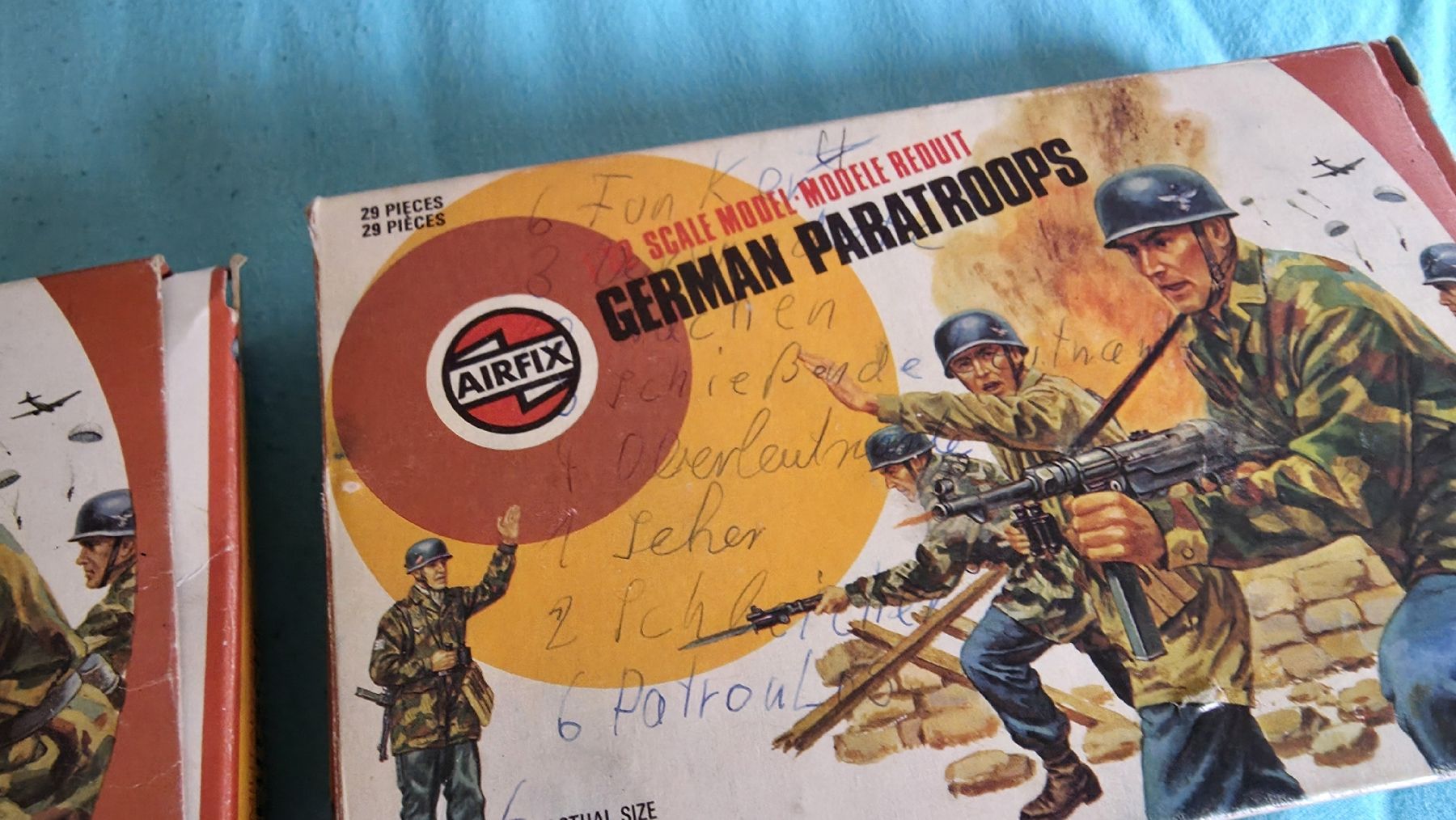 Giocattoli: Airfix Konvolut gemischt 1: 32 – Usato da Ettingen venduto da 1964erNachtzugfahrer 3