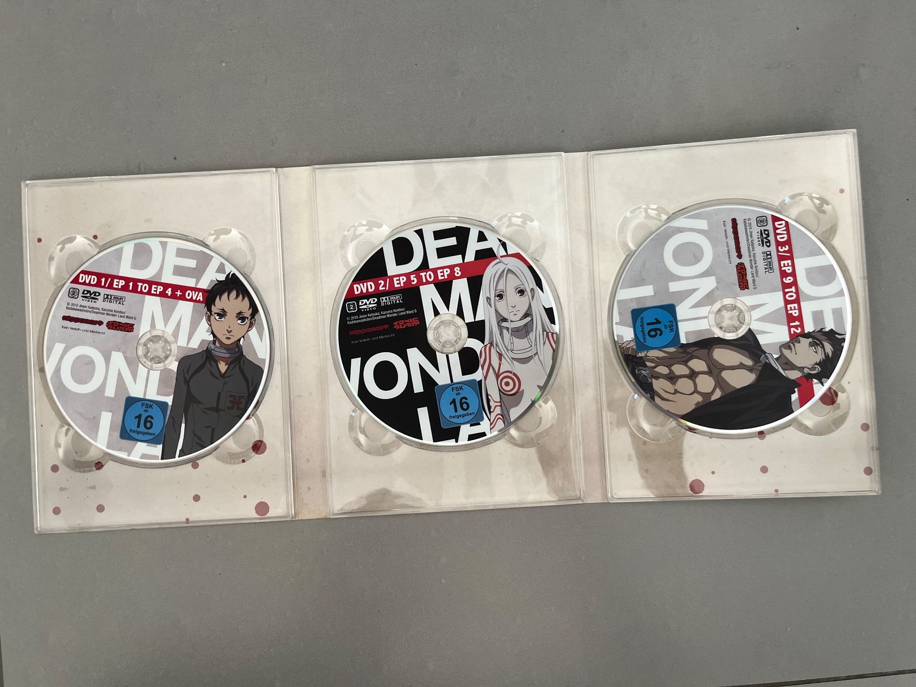 Tutti i DVDs: Deadmann Wonderland DVD 📀 – Nuovo (secondo la descrizione) da Sierre venduto da black.box 2