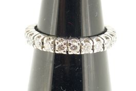 Ring Memory 18Kt. WG 3,3 gr. 23 Brillanten ca. 0,75 ct. wvvs
