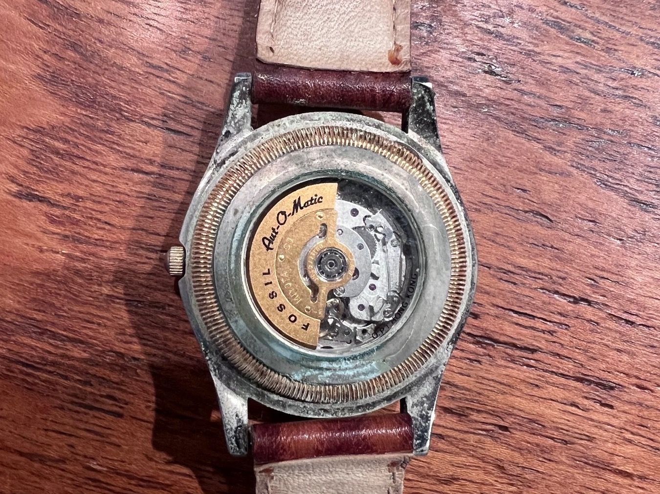 Fossil Uhren: Fossil, mechanische Bicolor Uhr Restrostyle – Gebraucht aus Richterswil von Solemare47Nicole 2