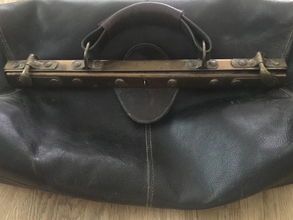Borse: Antike Arzt Ledertasche – Usato da Niederscherli venduto da ija_y67c