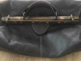Antike Arzt Ledertasche