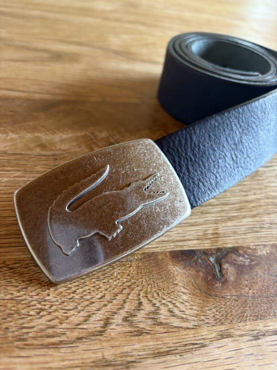 Lacoste Gürtel: Lacoste Leder Gürtel – Neu (gemäss Beschreibung) aus Freidorf TG von ibipatria 1