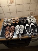 Sandalen und Schuhe diverse Modelle Set gebraucht