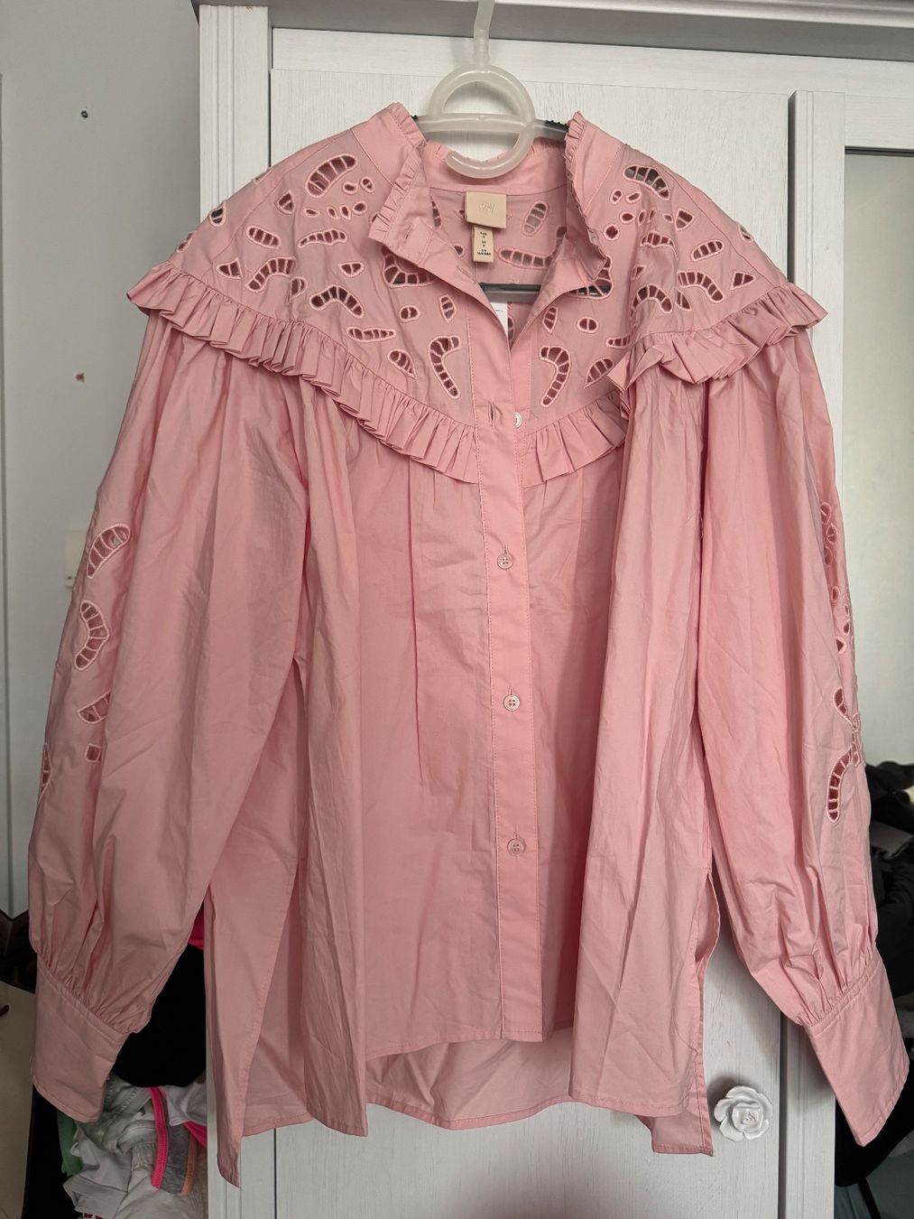 H&M Camicette: H&M Trend Baumwoll Bluse Hemdbluse Neu – Nuovo e nell'imballaggio originale da Obfelden venduto da cesarina10 8