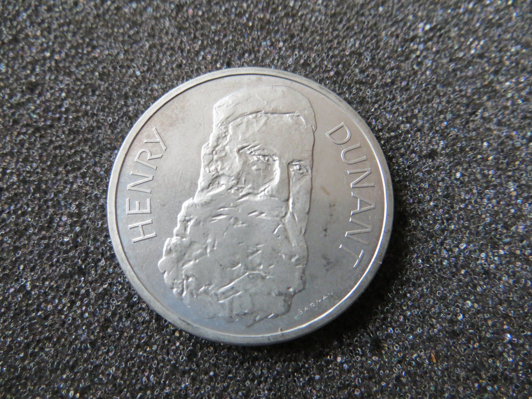 Alle Münzen: Gedenkmünze Henry Dunant 1978 – Gebraucht aus Lausen von Ergolztaler