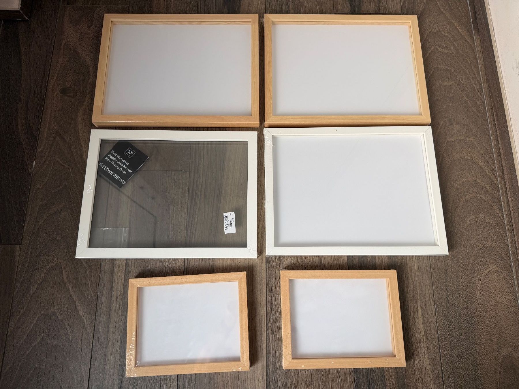Cornici: Bilderrahmen Paket 6 Stück - mit Glas – Nuovo e nell'imballaggio originale da Horgen venduto da Auction-Kings