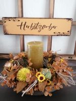 🎃Herbstzauber Kranz- Kerze und Tablett