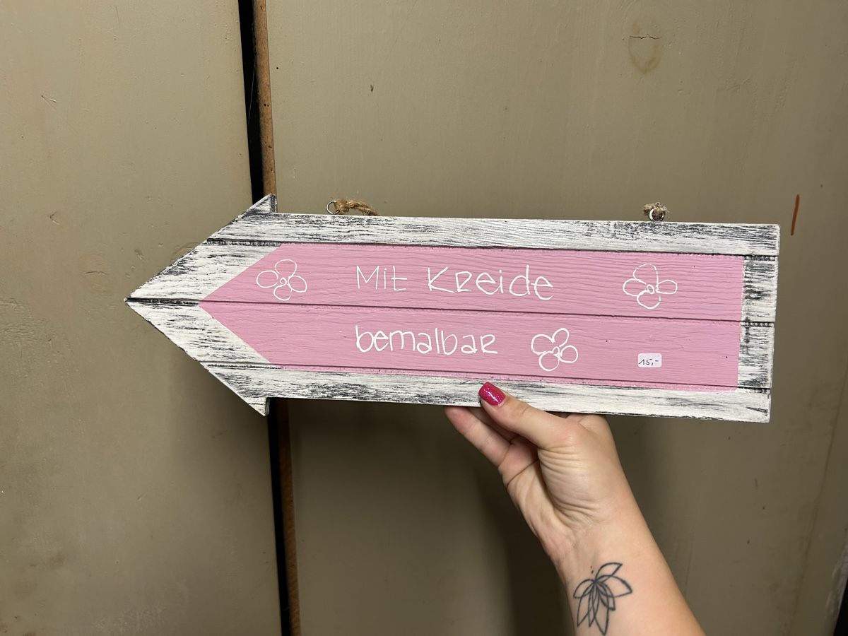 Ecriteaux: 2 Shabby Chic Holzschilder Pfeile – Neuf avec emballage d'origine à Hauptwil par mpr_zcr7 1