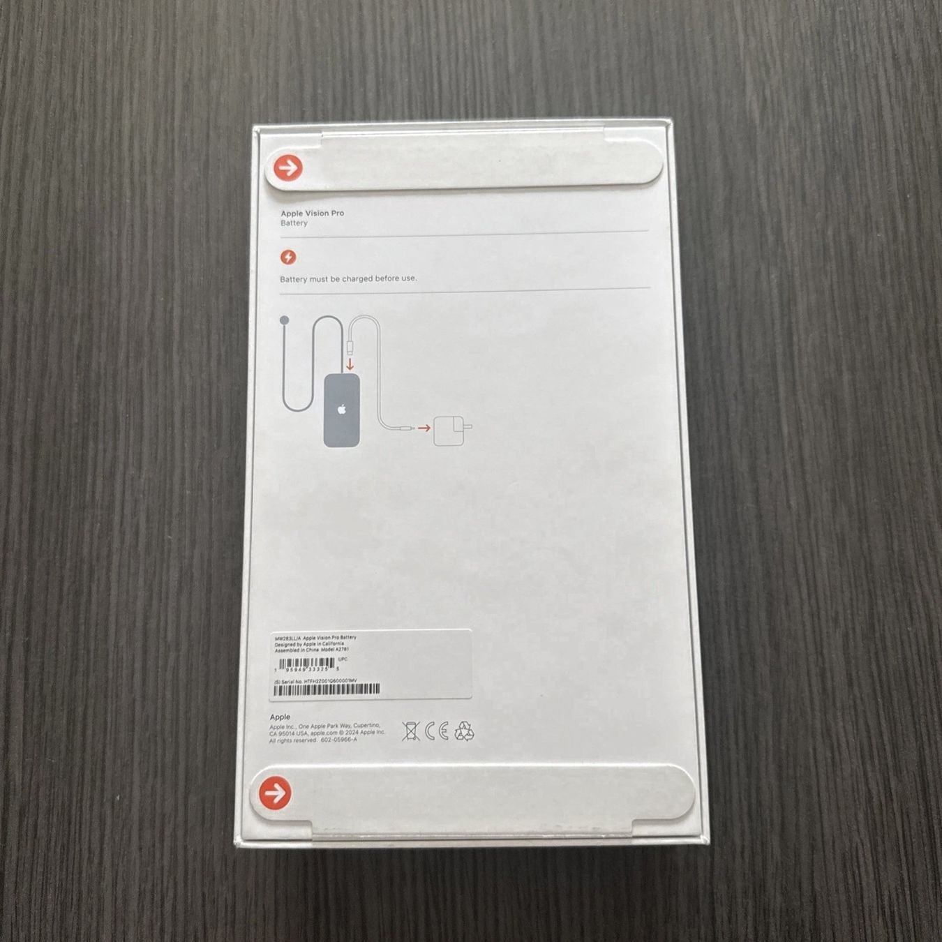 Apple Casco VR: Apple Vision Pro Batterie NEU OVP! – Usato da Neerach venduto da mur_k7p8 2