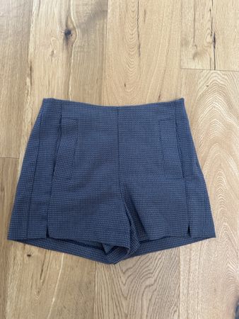Damen Shorts Zara Trafaluc blau gemustert Grösse XS