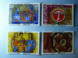 1981 Sonderpostmarken 2  656-659 ET Vollstempel