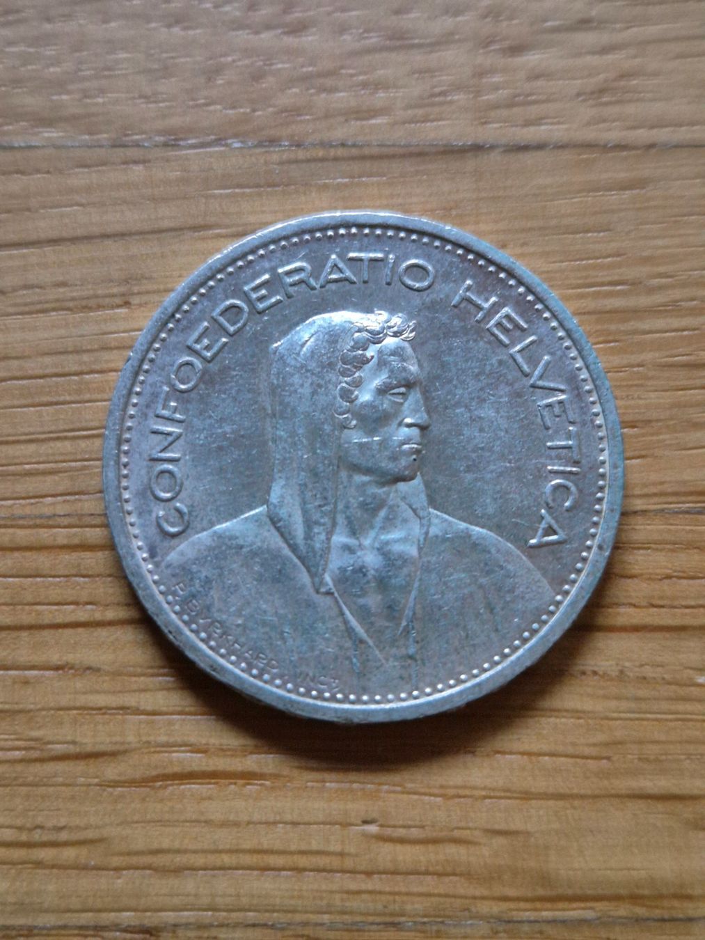Alle Münzen: 5 Franken 1953 - Silber - Top-Stück! – Gebraucht aus Mels von Goldenfalcon 1