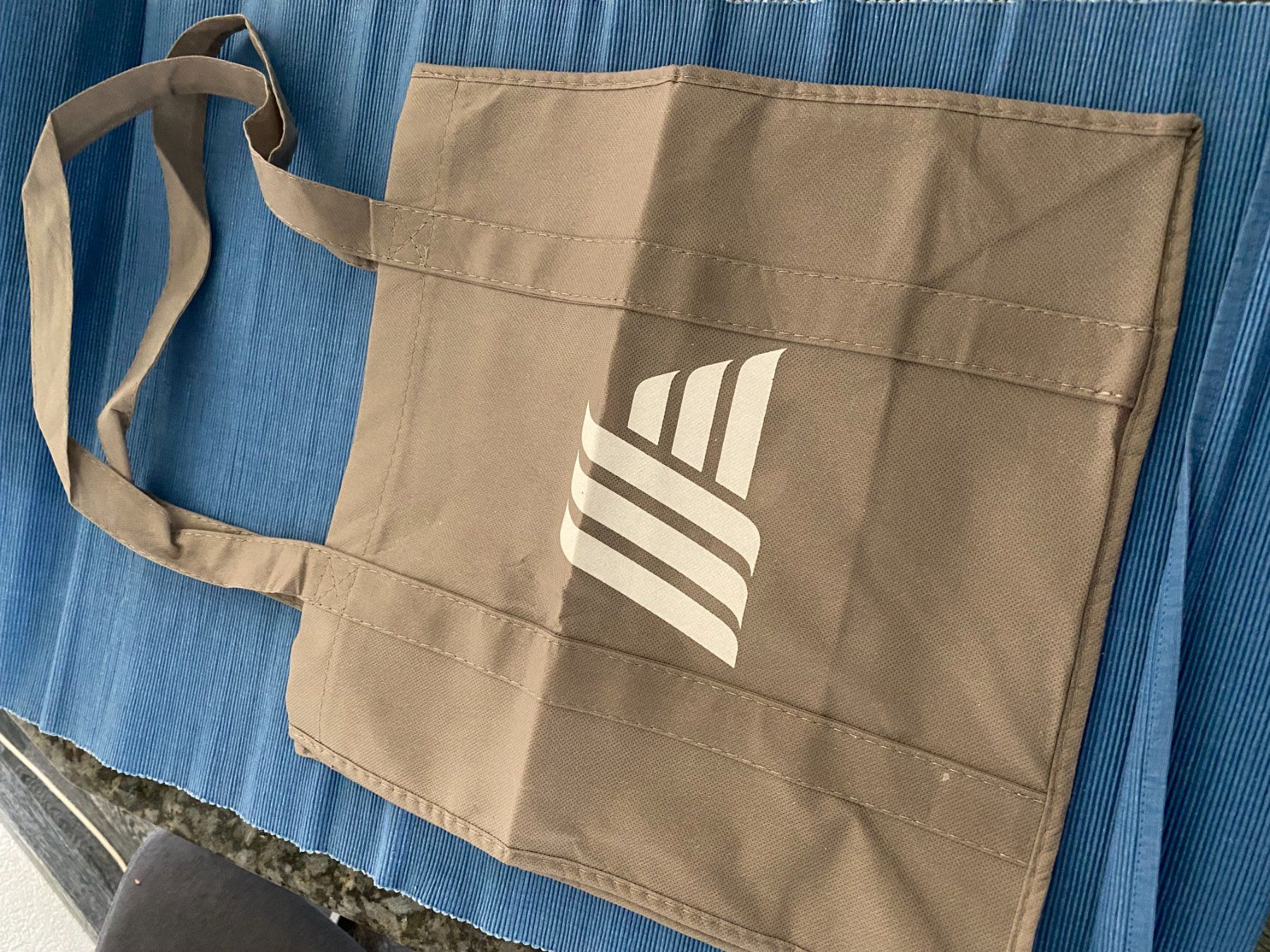Taschen: Einkaufstasche grau – Gebraucht aus Allenwinden von Obalu
