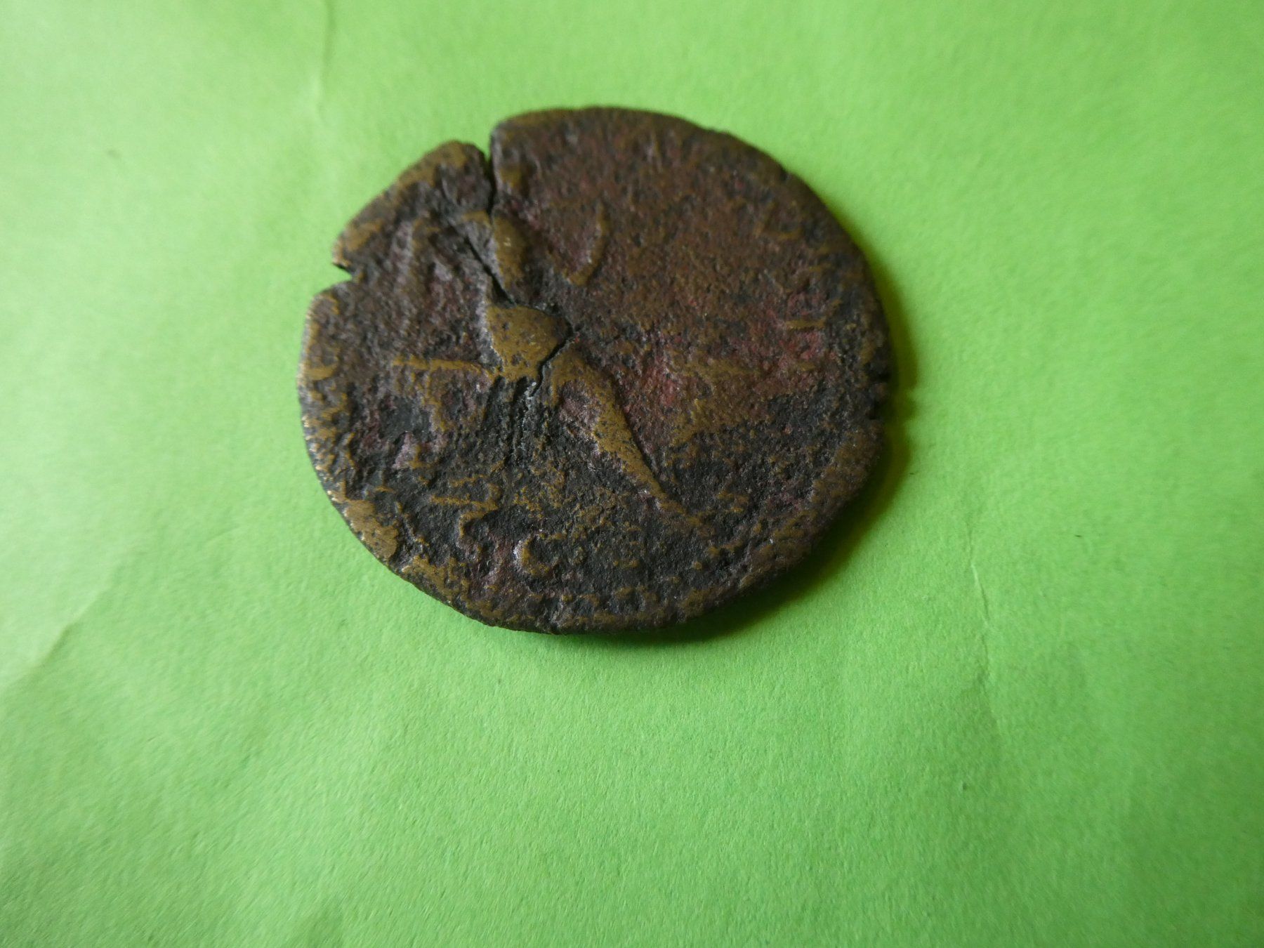 Tutti le monete: uralte grosse Bronzemünze 30 mm     9.16 g – Usato da Hinterforst venduto da Rohusri 2