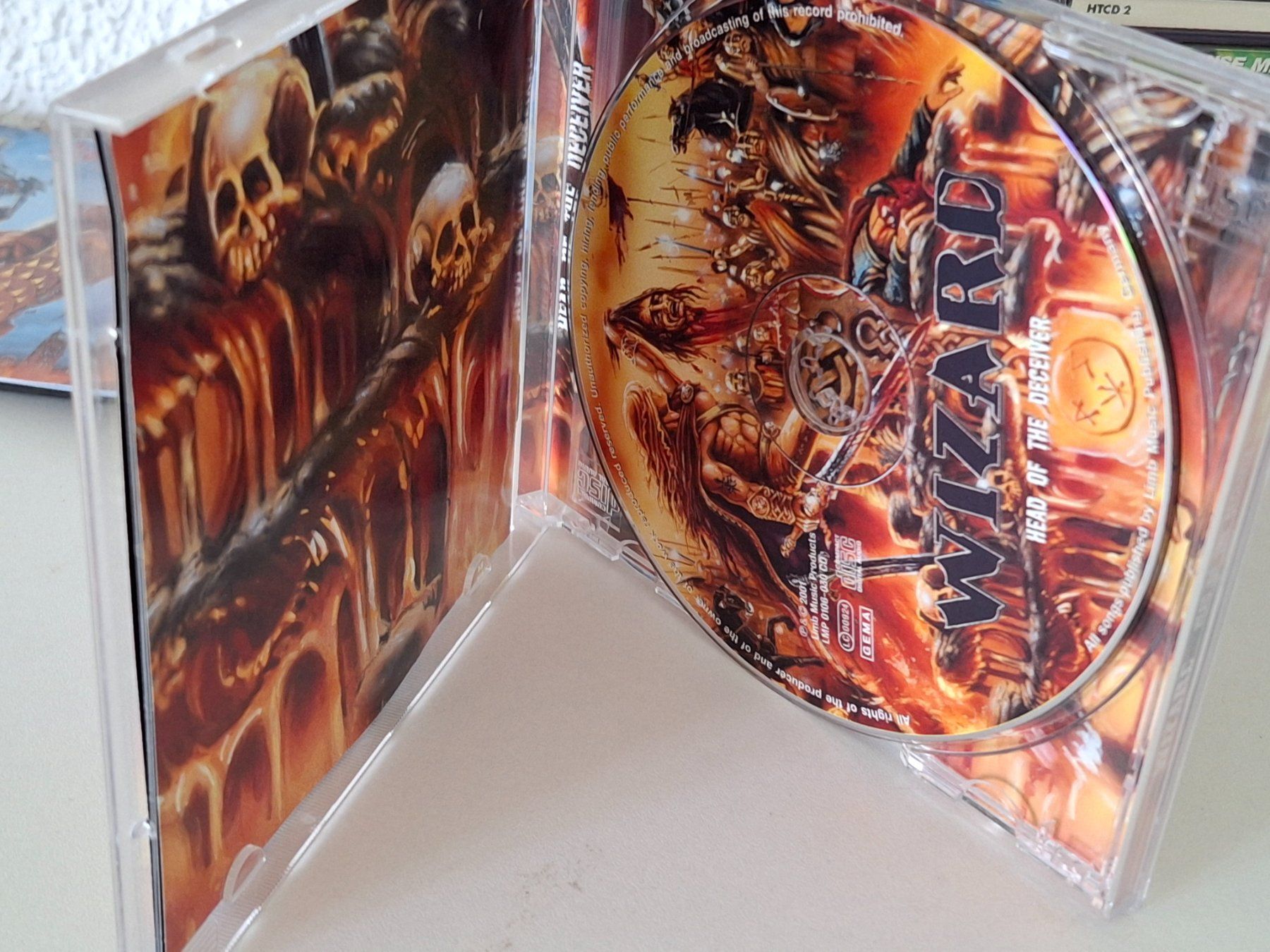 CD: CD Wizard - Head of the Deceiver – Usato da Aarberg venduto da Jackup1 2