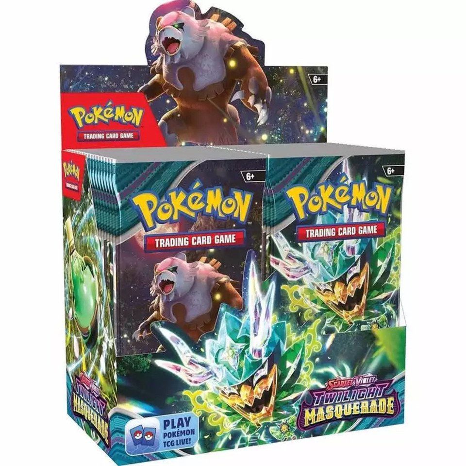 Pokémon Carte collezionabili: Pokémon Twilight Masquerade Booster Box Display NEU Englisch – Nuovo e nell'imballaggio originale da Lyss venduto da Famicom