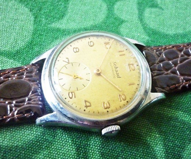Orologi: Vintage Schaad - Automatic Uhr - Bumper - Hammerautomatic – Usato da Adliswil venduto da di_hans 2