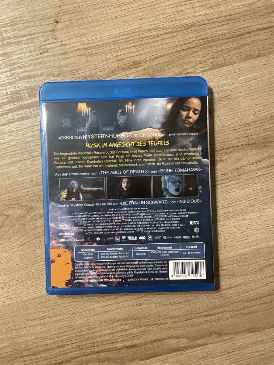 Alle DVDs: Sonata (2021) BluRay – Gebraucht aus Hagendorn von masterchieff 1