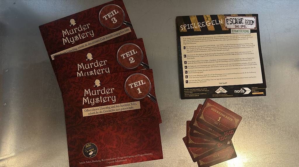 Spiele: Escape Room das Spiel + Erweiterungen – Gebraucht aus Muri AG von Dani282648 4
