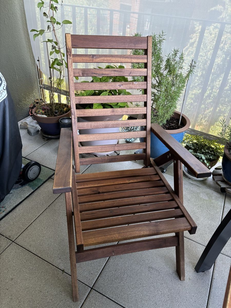 Ikea Sedie: Gartenstuhl aus Holz IKEA – Usato da Zürich venduto da celuni