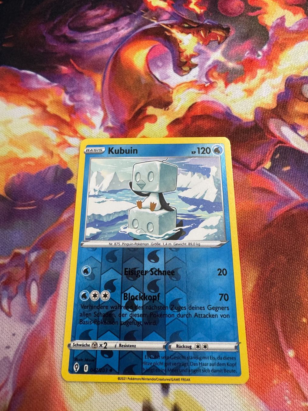 Pokémon Sammelbilder & Trading cards: Kubuin (EVS 047) / Reverse Holo / Drachenwandel – Neu (gemäss Beschreibung) aus Bülach von CherryBlu