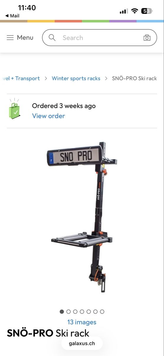 Autres accessoires: Sno Pro Ski Rack – Neuf (Voir description) à Wallisellen par AMallows