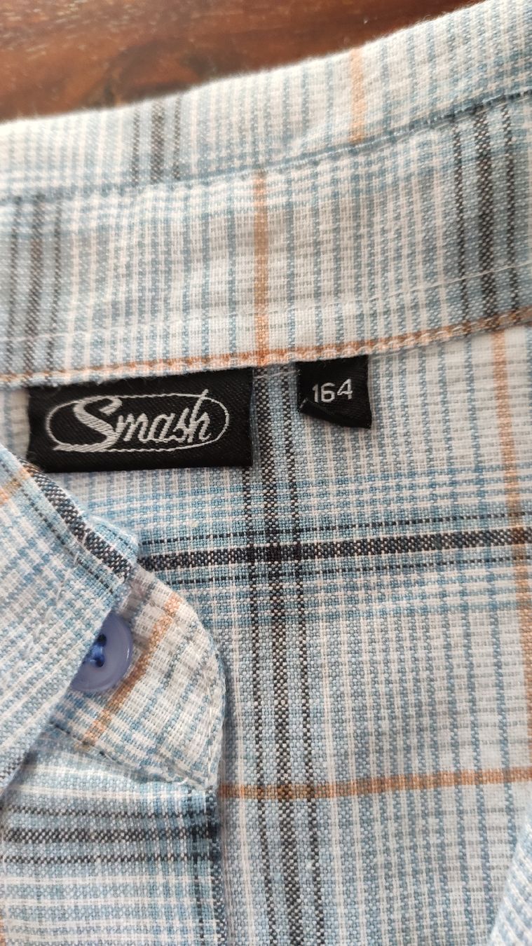 Camicie, T-shirt & Polo: Hemd, 100% Baumwolle, Grösse 164 – Usato da Wohlen AG venduto da art_9qvl 1